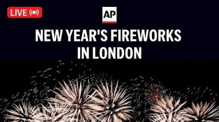 London fireworks 2025 LIVE: Watch the U.K. ring in the new year