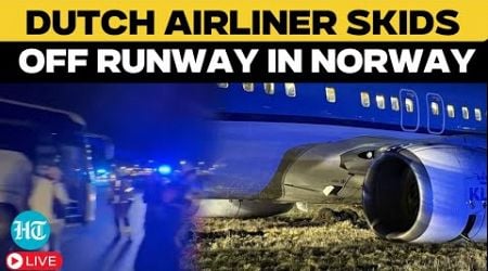 LIVE | Dutch Aircraft Makes Emergency Landing in Norway, Skids Off Runway | Jeju Plane Crash | News