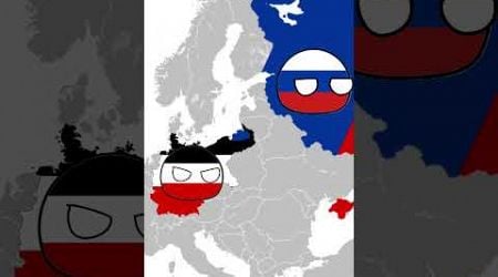 Germany vs russia #country #shorts #countryballs #flag #map #Germany #russia #Europe