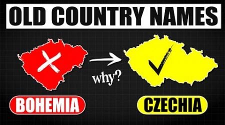 The Old Names Of European Countries (&amp; Why They Changed)