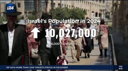 Israel&#39;s population grows, but rate reaches new low