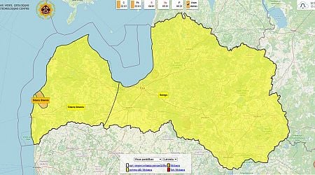 Rivers of Kurzeme see water levels rising rapidly