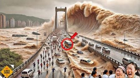 US now: Tsunami hits Santa Cruz, California, dam collapses, ships capsized and adrift