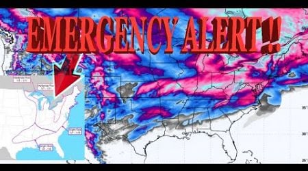 Emergency Alert! A Dangerous and Heavy Snowstorm, Ice-storm &amp; Arctic Blast Coming!