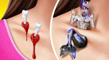 From Mermaid Boy to Hot Vampire! Relatable &amp; Funny Vampire Situations