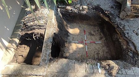 Ancient secrets surface as ground sinks in Slovak village