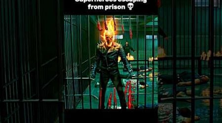 Every superhero escape from prison