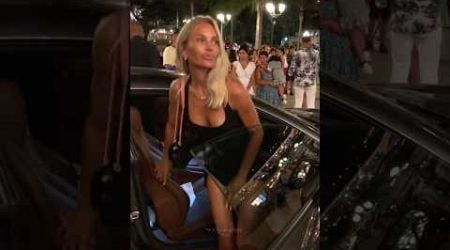 Prettiest model in Monaco getting out her Ferrari at Casino #billionaire #monaco #luxury #lifestyle