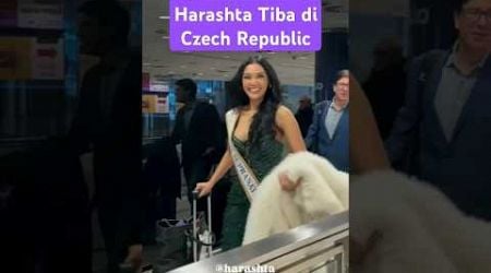 Harashta berkunjung ke negara czech republic.. #misssupranational2024 #pageant