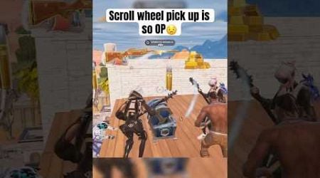 Scroll wheel pick up is OG! #fortnite #fortnitefunny #fortniteclips