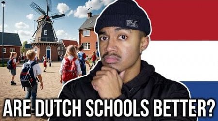 Dutch Schools Are COMPLETELY Different Than American Schools (American&#39;s Perspective)