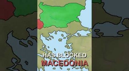 Why does Bulgaria hate North Macedonia? #history #whatif #facts #hoi4mp #map #bulgaria