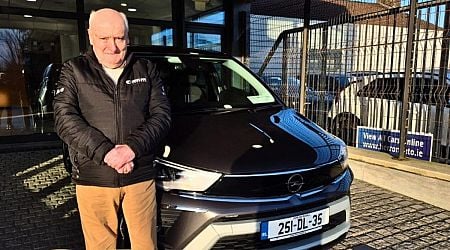 Dunkineely's Edmund Brennan buys his 35th new year Opel in Donegal Town