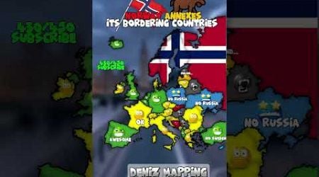 Norway annexes its bordering Countries