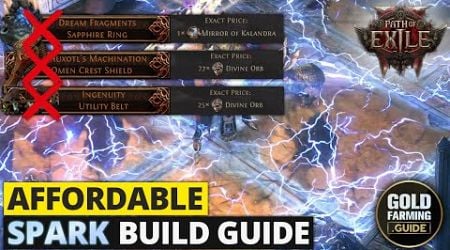 Actually Affordable Spark Build Guide - Stormweaver - Easy T15 Maps! - Path of Exile II / PoE 2