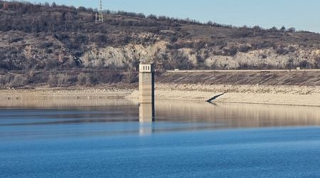 Water Level Remains Low at Ogosta Reservoir Despite December Precipitation