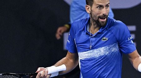 Djokovic beaten by big-serving Opelka in Brisbane quarters