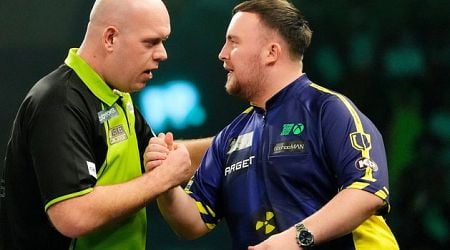 Luke Littler v Michael van Gerwen: Teenage sensation off to flying start in bid to win first World Darts Championship title