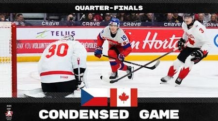 Condensed Game: Czechia vs Canada | 2025 #WorldJuniors