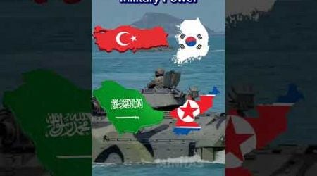 Turkey and Saudi Arabia vs North Korea and South Korea #countries #edit #geography #comparison