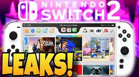 REAL Nintendo Switch 2 Hardware Just Leaked Online!