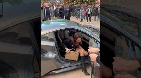 SEXY LADY BOSS ARRIVES IN FERRARI 488 PISTA #monaco #supercars #shorts #viral #trending #video #fyp