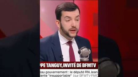 JEAN PHILIPPE TANGUY sur RMC #election2024 #debat #jordanbardella #politique2024 #politique