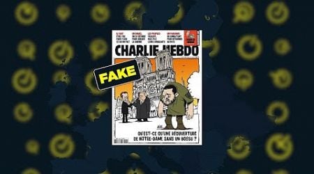 No, Charlie Hebdo didn&#39;t publish an issue with Zelenskyy as a caricature of Quasimodo