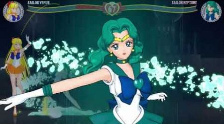 Sailor Neptune vs Sailor Venus - The Moon Palace Gameplay