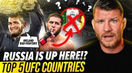 BISPING reacts: &quot;Khabib ATTACKS McGregor and Ireland!?&quot; | What Country ACTUALLY DOMINATES UFC?!