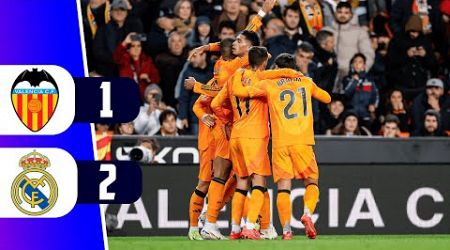 VALENCIA PIERDE 2 - 1 ANTE REAL MADRID POR LA JORNADA 12 - LA LIGA | REY DEPORTIVO