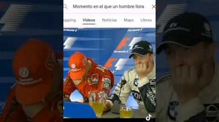 MICHAEL SCHUMACHER LLORA POR SUPERAR A SENNA #michaelschumacher #keepfightingmichael #ayrtonsenna