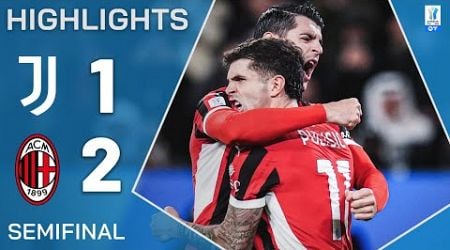 JUVENTUS-MILAN 1-2 | HIGHLIGHTS | Pulisic Strikes in Rossoneri Comeback | EA SPORTS FC Supercup 2025