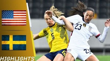 Sweden vs USA | Friendly International Women - Highlights All Goals 10/04/21