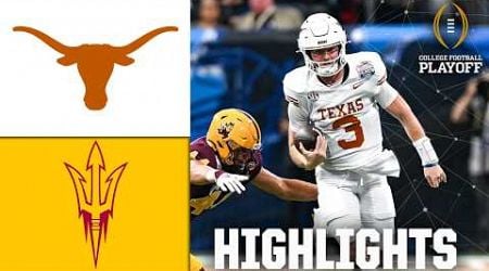 CFP Quarterfinal: Texas Longhorns vs. Arizona State Sun Devils | Full Game Highlights | ESPN CFB