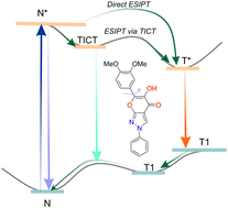 Concurrent ultrafast twisting and proton transfer photoreactions in new pyrano[2,3-c]pyrazole derivatives