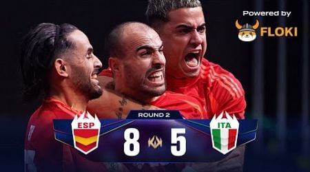 Spain VS Italy | Full Match Round 2 Day 1 (8-5)