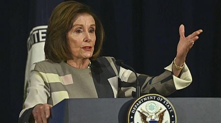 Nancy Pelosi undergoes hip replacement surgery after fall in Europe