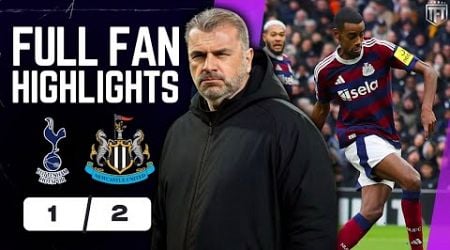 Big Ange DISATERCLASS! Isak scores AGAIN! Tottenham 1-2 Newcastle Highlights