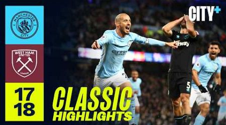 DAVID SILVA SHINES AGAINST HAMMERS! | City 2-1 West Ham | Classic Highlights