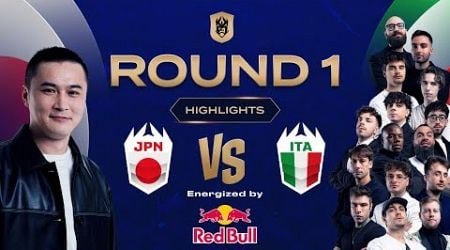 JAPAN VS ITALY | Highlights Round 1 (3-1)