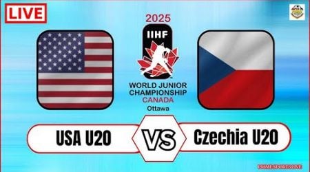 USA vs Czech Republic Live Stream | IIHF World Junior Championship Full Game