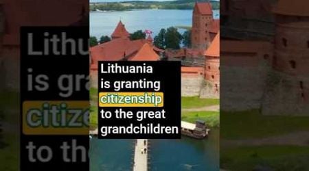 Listen to your ANCESTORS! Lithuania Grants EU Passports