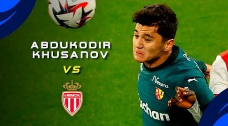 Abdukodir Khusanov vs AS Monaco | How did Uzbek defender Khusanov play against AS Monaco?