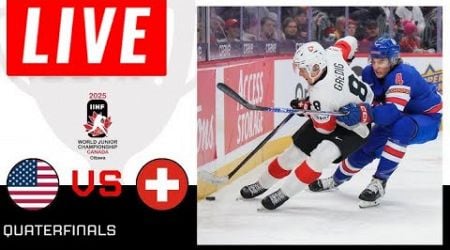 USA vs Czechia Live Stream | 2025 IIHF World Junior Championship Full Game