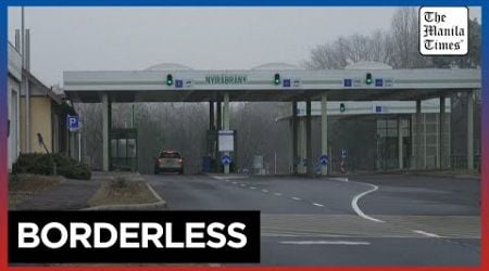 Images of the Hungary-Romania border as Romania fully joins Schengen zone