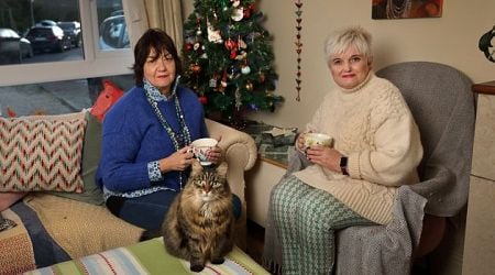 Neighbours rallied around to help after vile burglars stole presents from under the Christmas tree