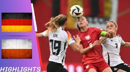 Germany vs Poland | Women&#39;s European Qualifiers - Highlights All Goals 31/05/24