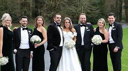 Shane Lowry returns to Ireland as he celebrates brother Alan's stunning winter wedding