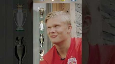 Erling Haaland power rank trophy #football #haaland #ucl #mancity #norway